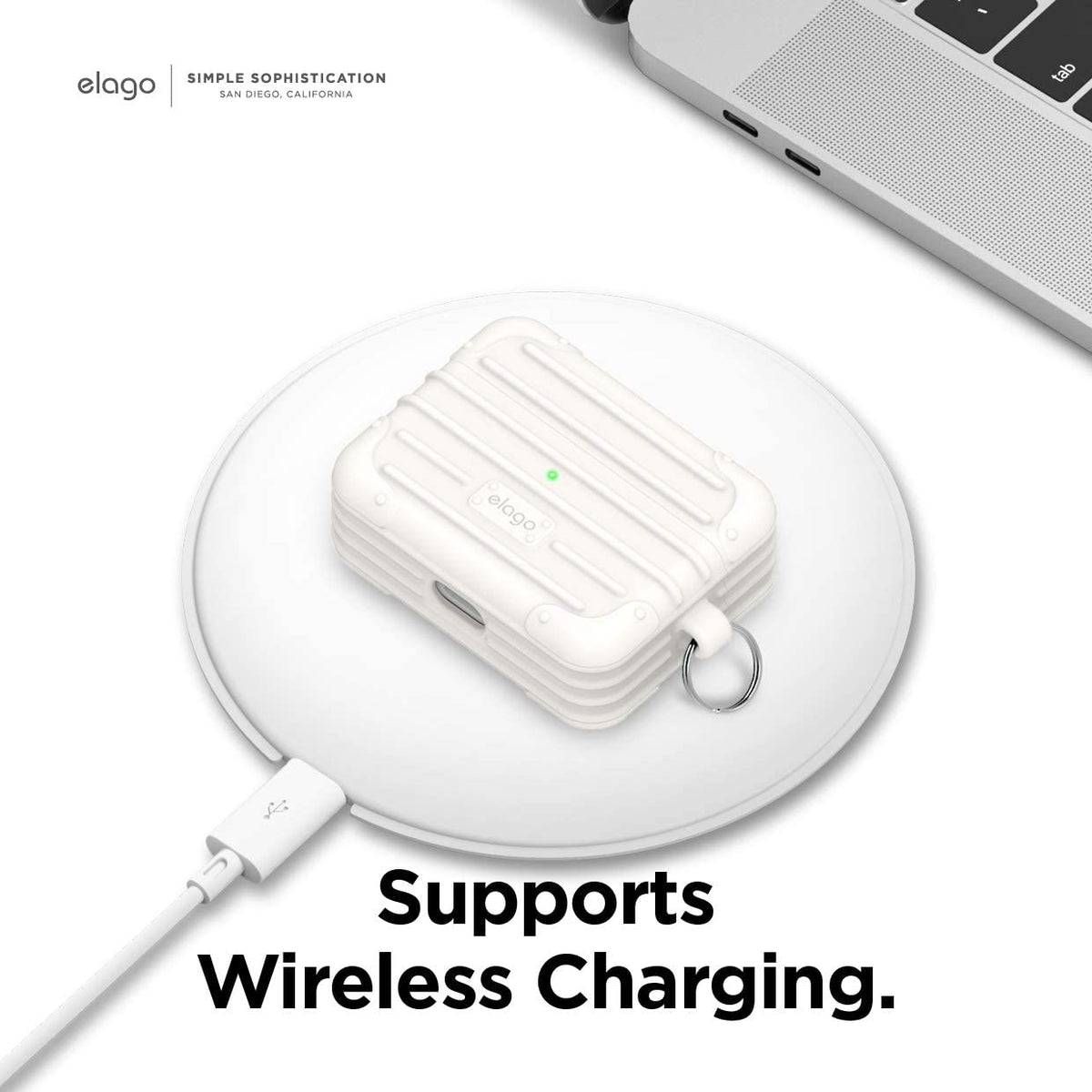 Elago Airpods Pro Suit Case - White