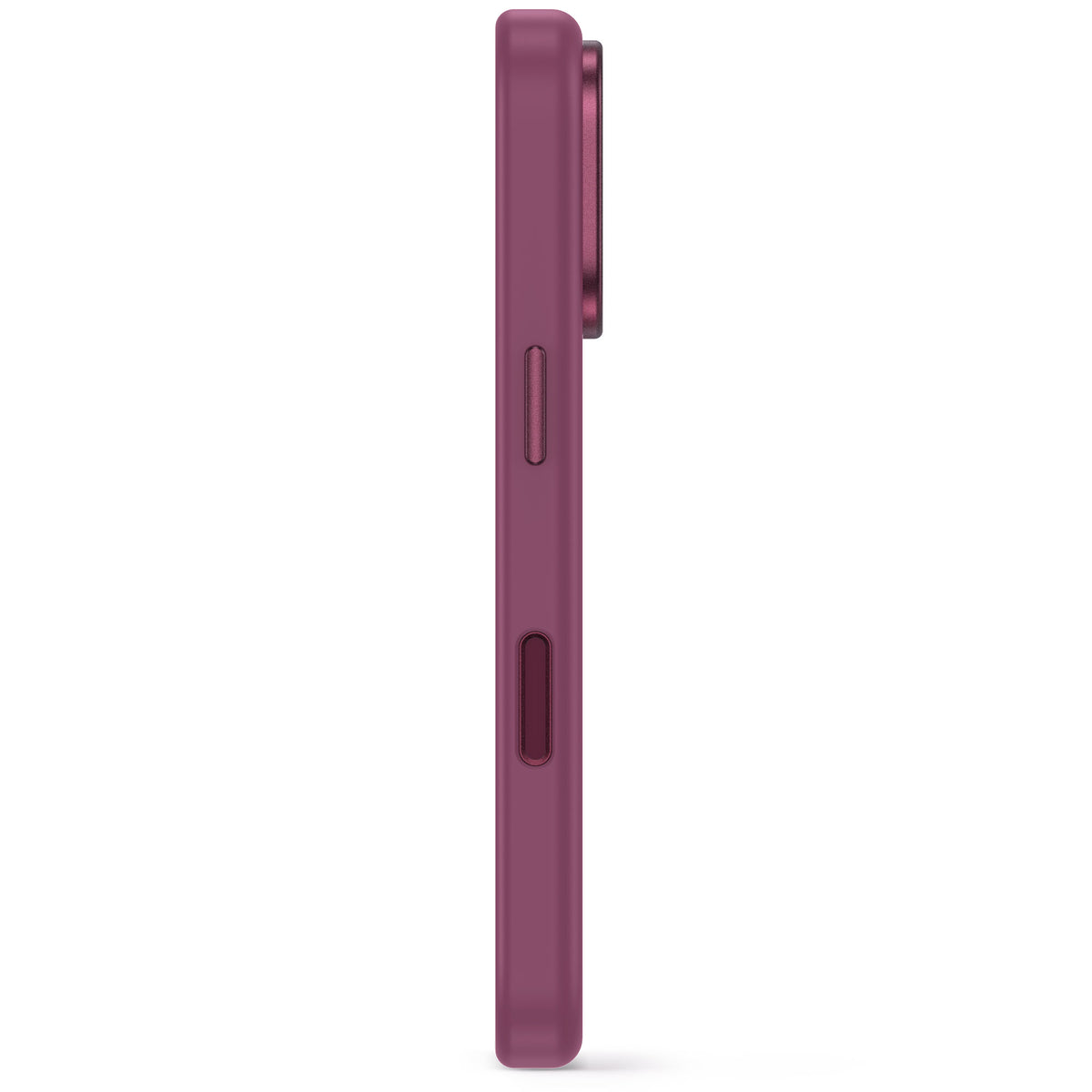 Decoded AntiMicrobial Silicone Backcover Case For Apple iPhone 18Pro Max / Apple iPhone 17 Pro Max - Plum