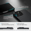 Pitaka Iphone 14 Pro Magez Case - Black/Grey Twill