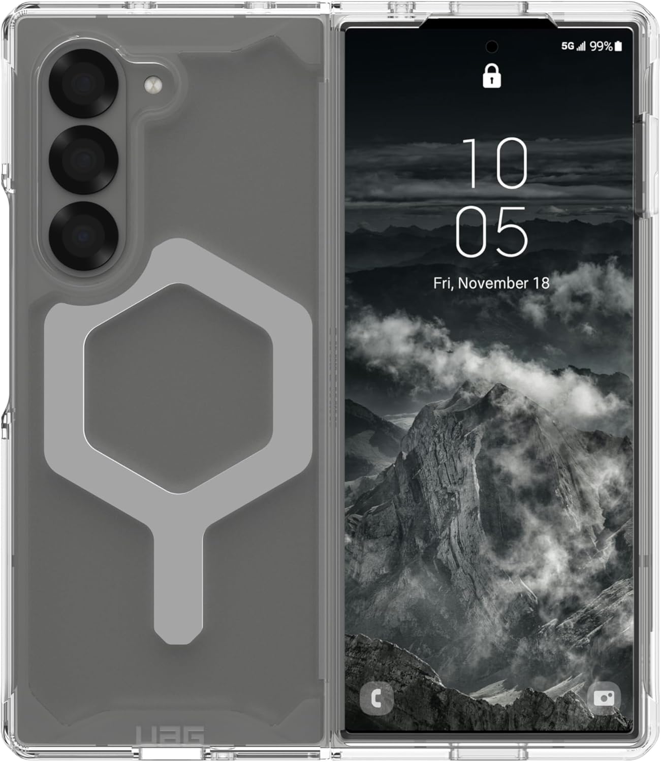 UAG Samsung Galaxy Z Flip 6 Plyo Pro Ice/Silver