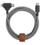 Native Union Belt Cable Duo Type C-C-Lightning 1.5m - Zebra
