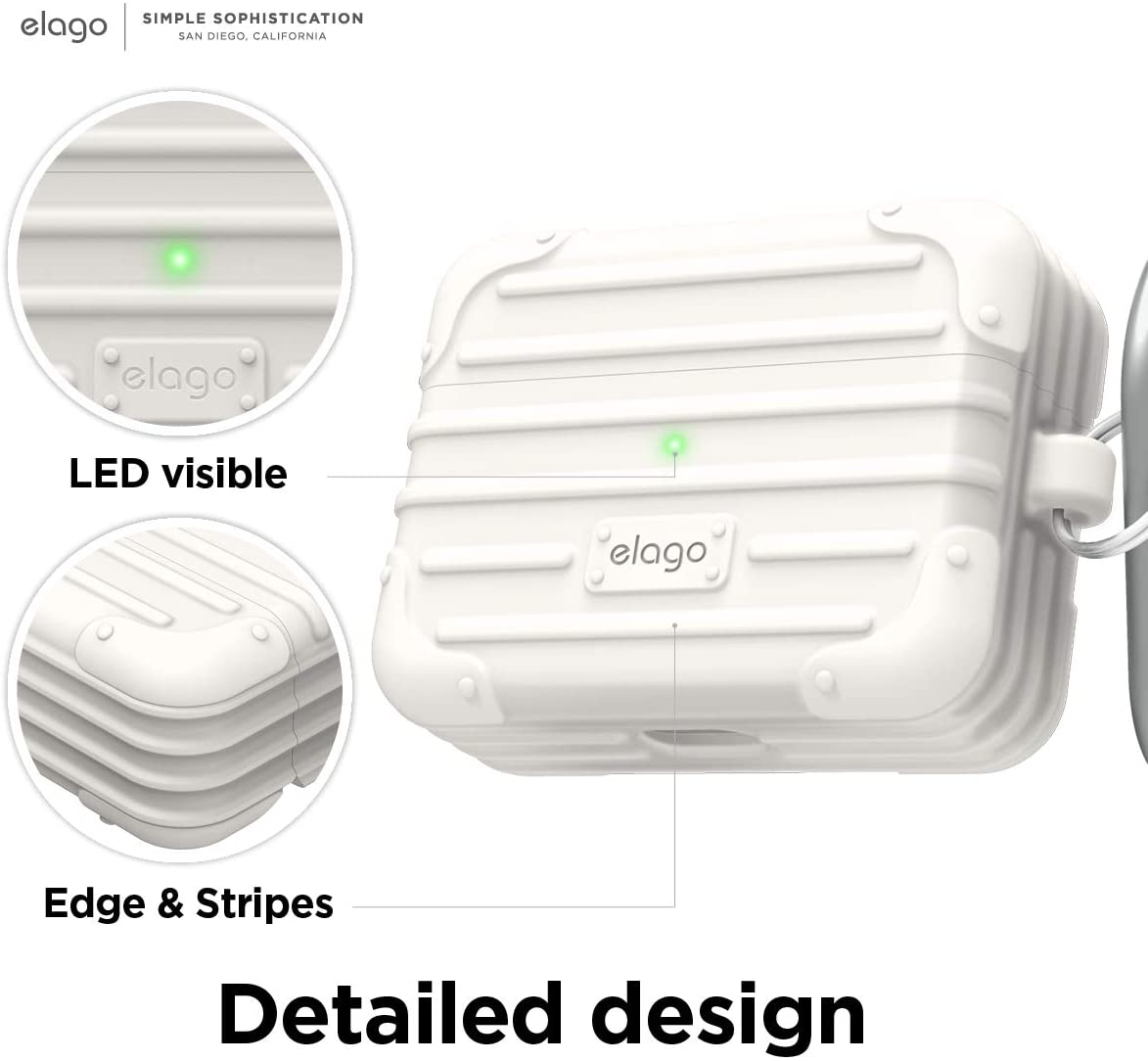 Elago Airpods Pro Suit Case - White