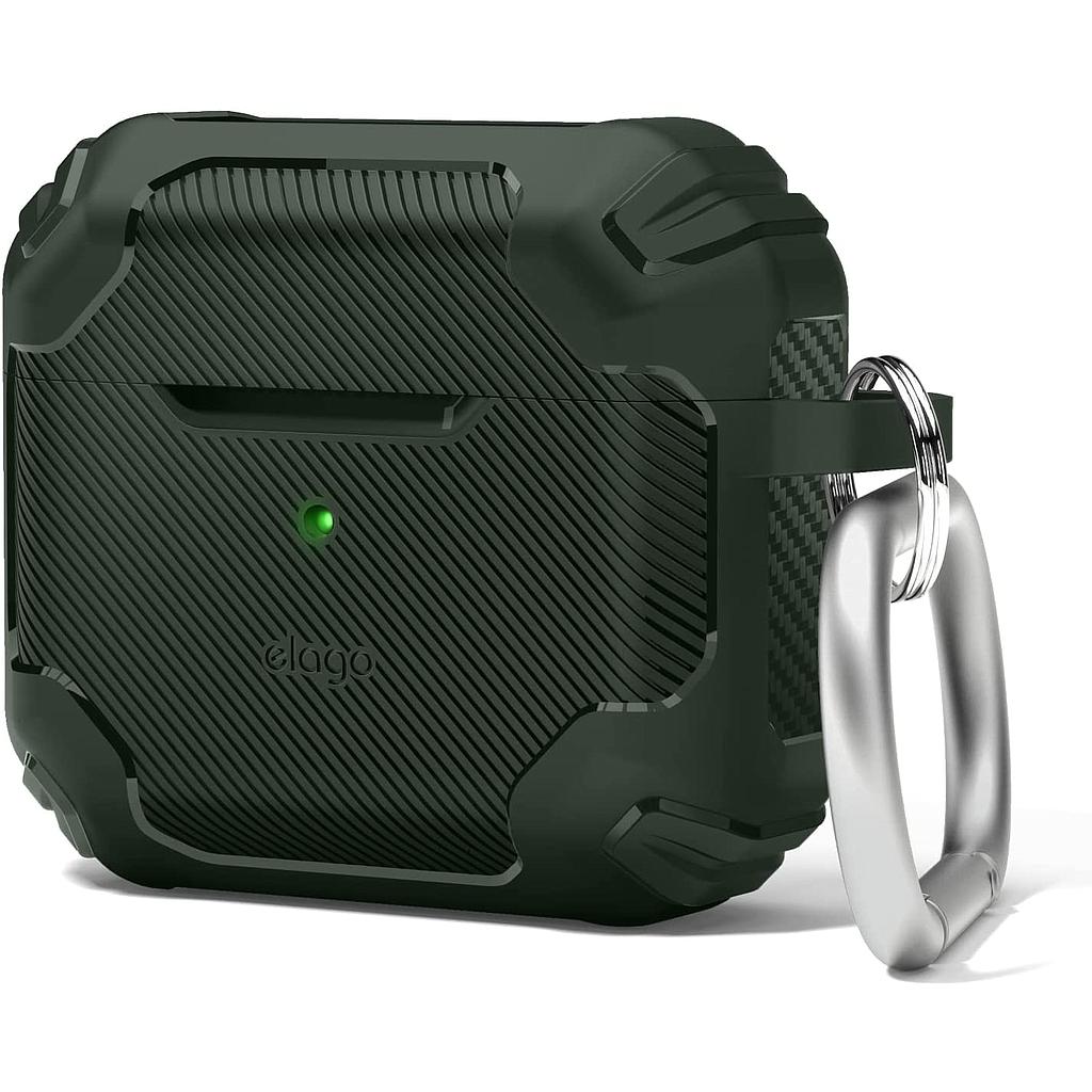 Elago Airpods 3 Solid Armor Case - (Warehouse Packed) - Dark Green