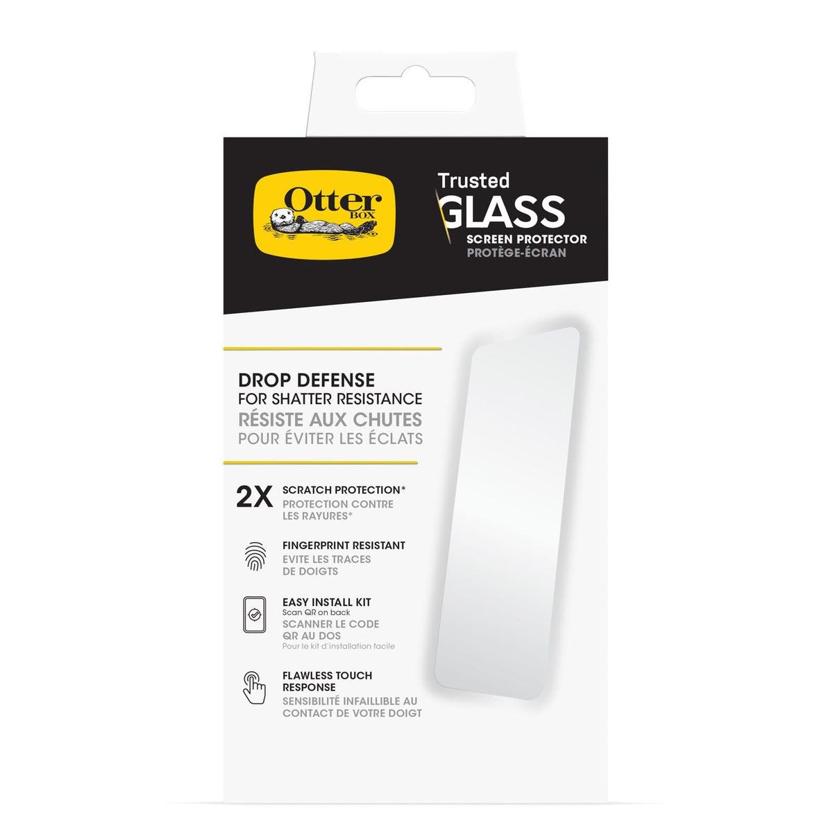 OtterBox iPhone 14 Pro Trusted Glass - Clear Accessories > Mobiles & Tablets > Mobiles > Screen Protectors & Covers