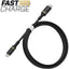 Otterbox Lightning To Usb-C Fast Charge Cable - Standard 2 Meter - Black