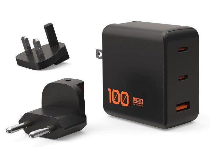 UAG Wall Charger SRGE 100W 3Port WW - Black