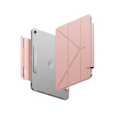 Uniq Camden Lite Case With Detachable Pencil Sleeve for iPad Air 11" (M2-M4) - Blush Pink