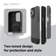 Elago Iphone 15 Pro Max Magsafe Glide Case - Dark Gray / Black