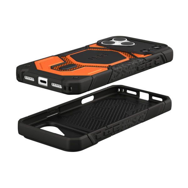 UAG Monarch Pro Kevlar Case For Apple iPhone 18/Apple iPhone 17 Pro Max - Kevlar Burnt Orange