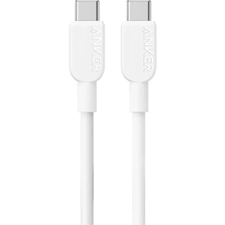 Anker Dual-Port Fast Charger with USB-C Cable - 20W / White