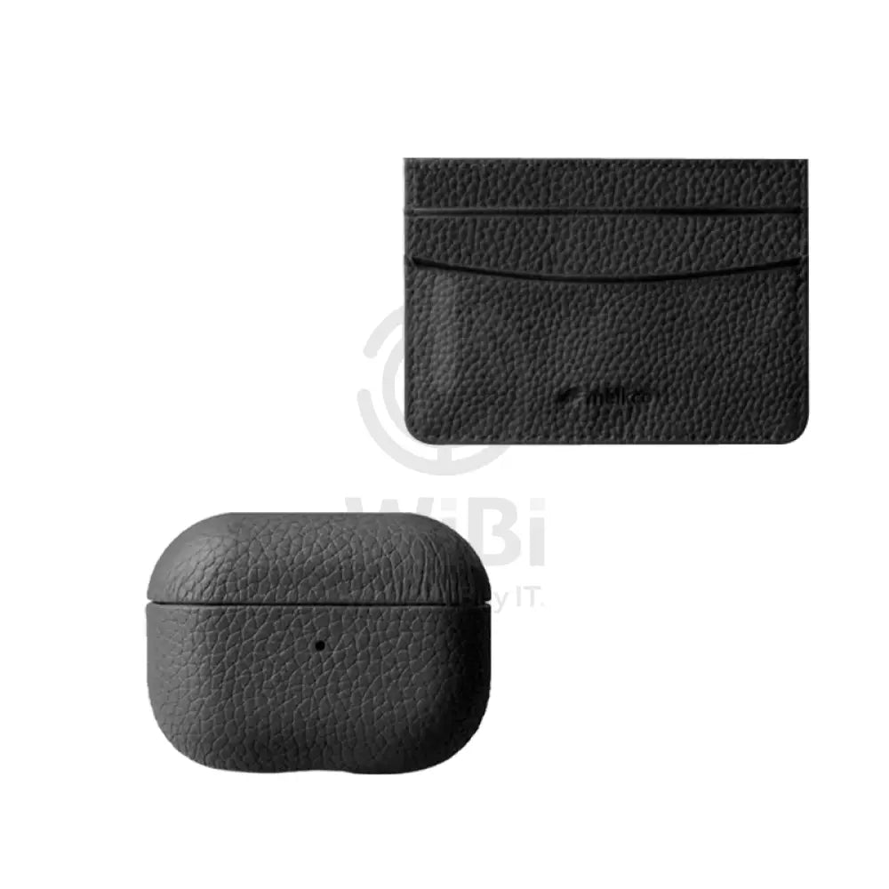 iPhone 13 Pro - Airpod Pro 2 - Black Leather Case Gift Set With Wallet Accessories > Mobiles & Tablets