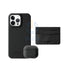 iPhone 13 Pro - Airpod Pro 2 - Black Leather Case Gift Set With Wallet Accessories > Mobiles & Tablets