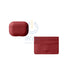 iPhone 13 Pro - Airpod Pro 2 - Red Leather Case Gift Set With Wallet Accessories > Mobiles & Tablets