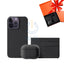 iPhone 14 Pro Max - Airpod 3 - Black Leather Case Gift Set With Wallet Accessories > Mobiles & Tablets