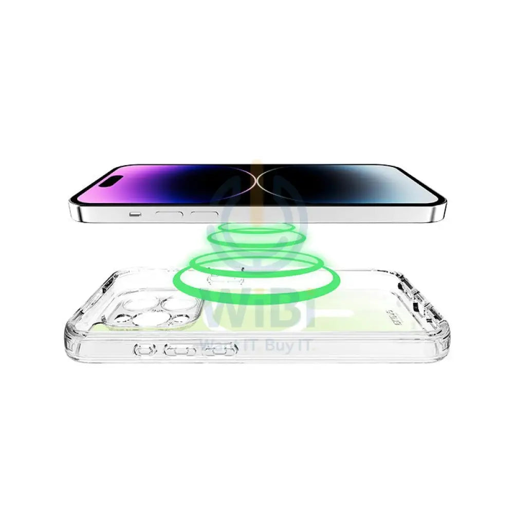 Itskins Avana Magsafe Aura Series Case With Camera Lens Protector - iPhone 15 Pro Max / Cosmic Green Accessories >