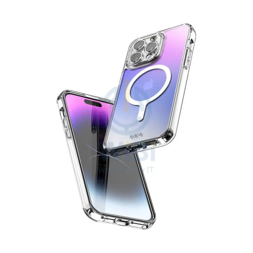 Itskins Avana Magsafe Cosmic Series Case With Camera Lens Protector - iPhone 15 Pro Max / Cosmic Violet Accessories >