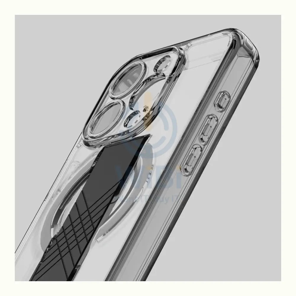 Itskins Avana Magsafe Grip-It Series Case With Camera Lens Protector - iPhone 15 Pro Max / Black Accessories > Mobiles