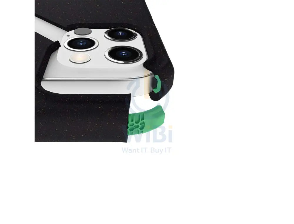 Itskins Feroniabio Summit Case For iPhone 12 / 12 Pro 3M Anti Shock - Black And Green Accessories > Mobiles & Tablets >