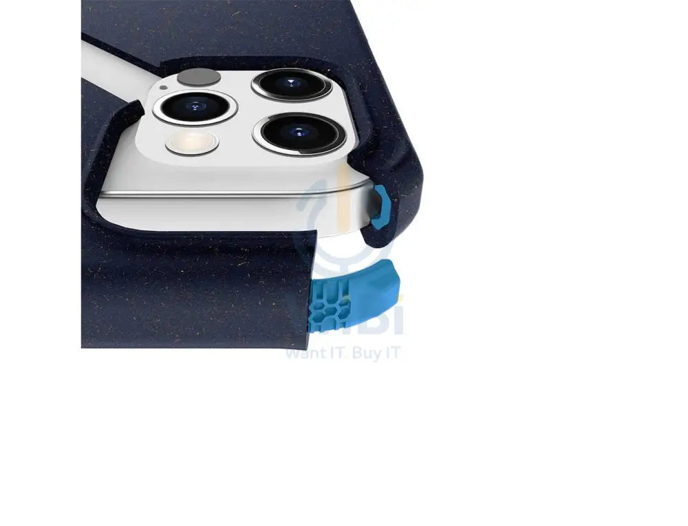 Itskins Feroniabio Summit Case For iPhone 12 / 12 Pro 3M Anti Shock - Deep Blue And Light Blue Accessories > Mobiles &