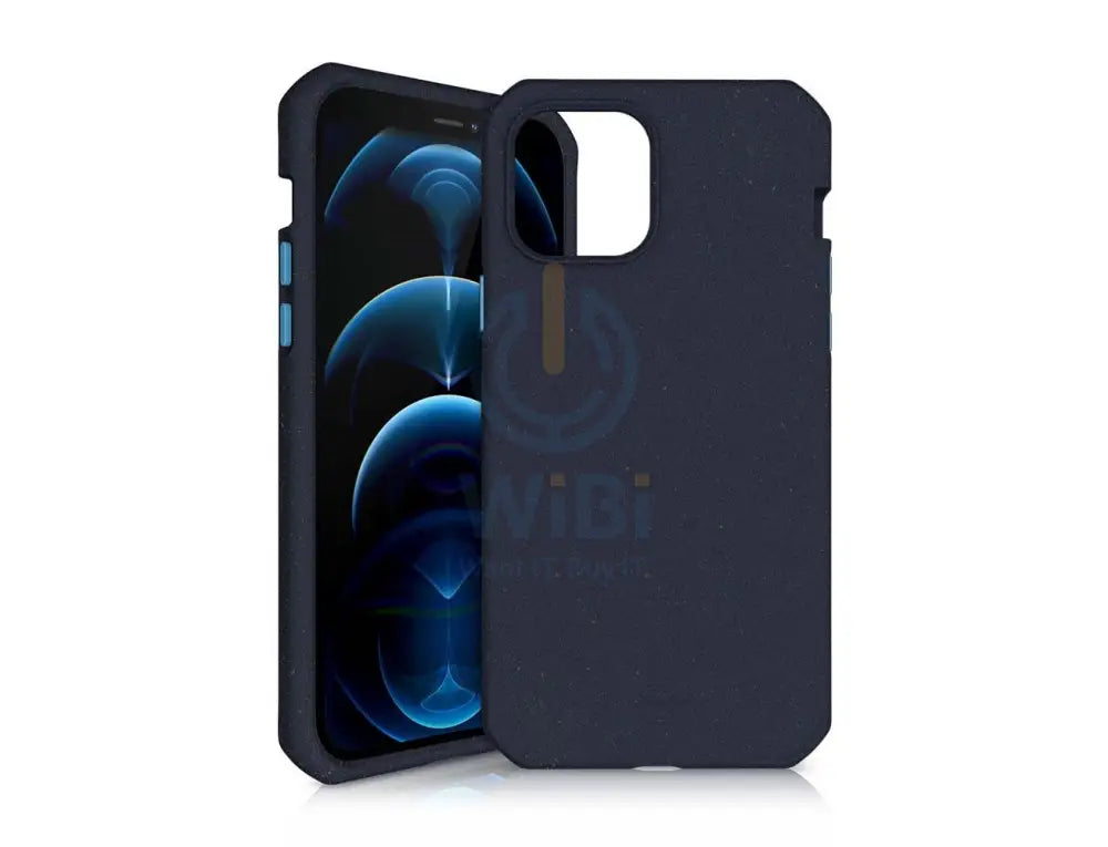 Itskins Feroniabio Summit Case For iPhone 12 / 12 Pro 3M Anti Shock - Deep Blue And Light Blue Accessories > Mobiles &