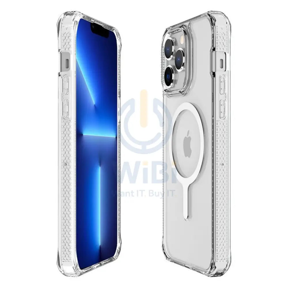 Itskins Hybrid Clear Magsafe Case - iPhone 14 Pro Max / Transparent Accessories > Mobiles & Tablets