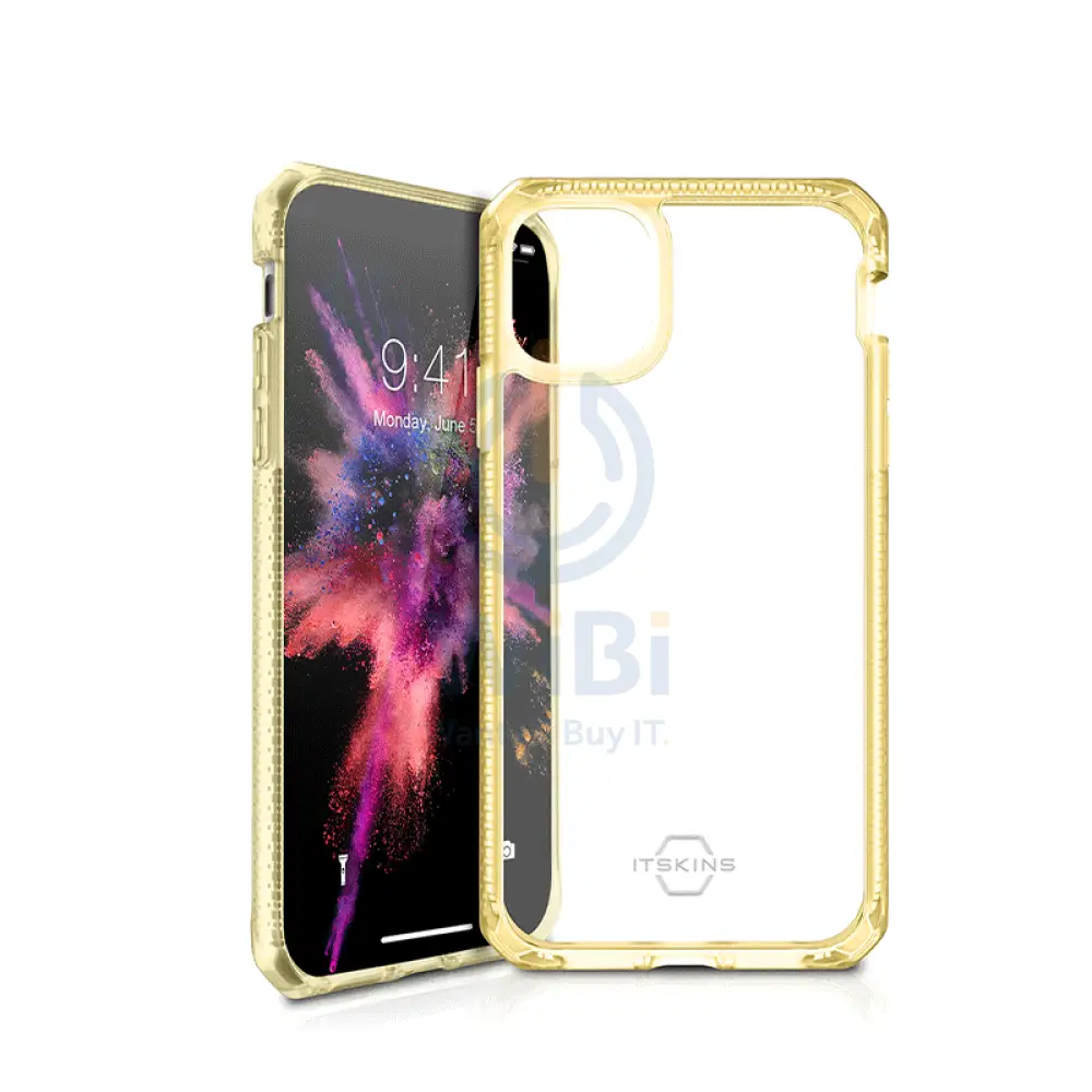 Itskins Hybrid Frost Case - Apple iPhone 11 Pro / Light Yellow Accessories > Mobiles & Tablets