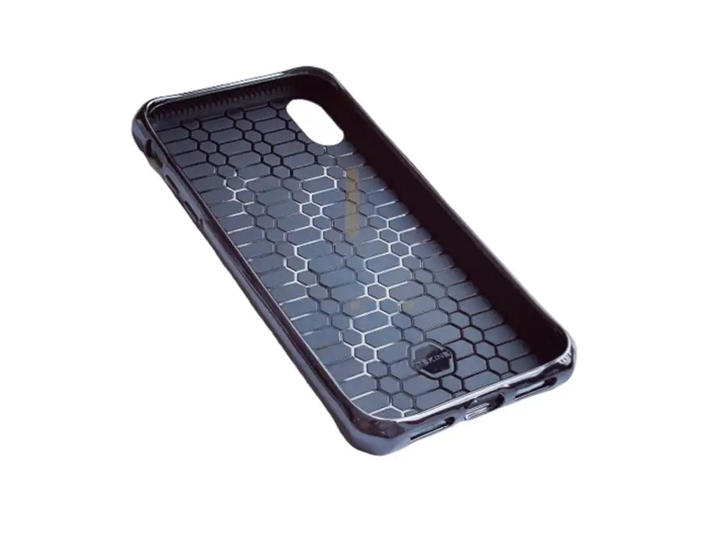 Itskins Hybrid Glass Case Anti Shock Up To 2 Mtr For iPhone Xs Max - Black Accessories > Mobiles & Tablets > Mobiles