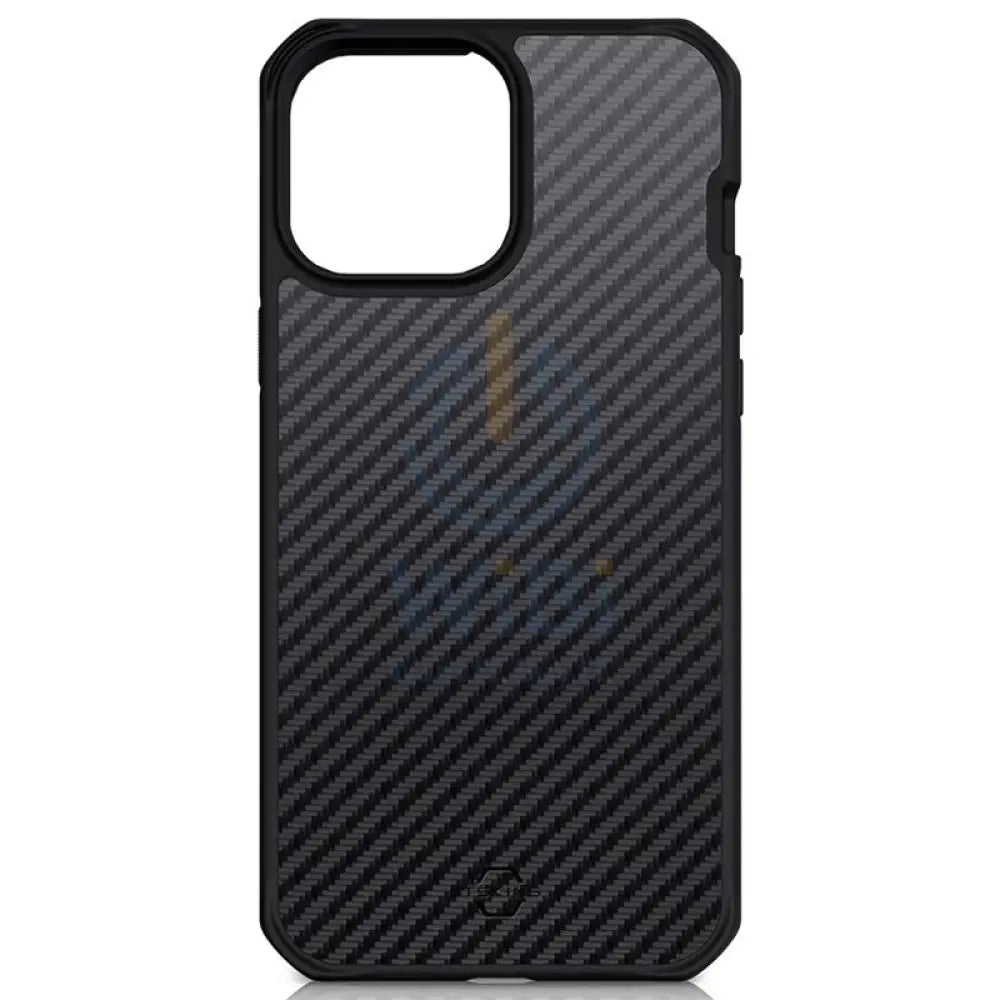 Itskins Hybrid Mag Carbon Series Cover - Apple iPhone 13 Pro Max / Carbon Black Accessories > Mobiles & Tablets