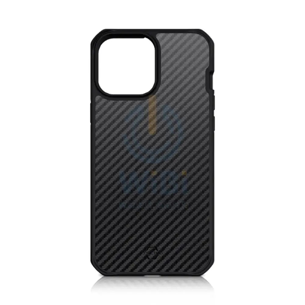 Itskins Hybrid Mag Carbon Series Cover For iPhone 13 Pro Max - Black1 Accessories > Mobiles & Tablets