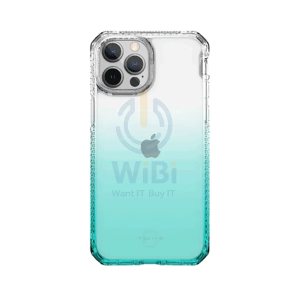 Itskins Hybrid Ombre Cover - Apple iPhone 13 Pro Max / Teal Accessories > Mobiles & Tablets