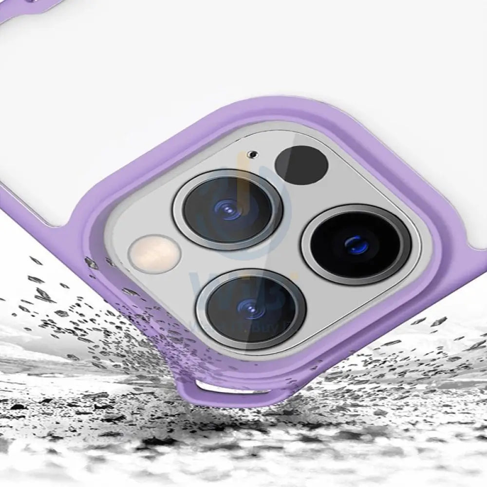 Itskins Hybrid Sling Case - Apple iPhone 13 Pro / Light Purple And Transparent Accessories > Mobiles & Tablets