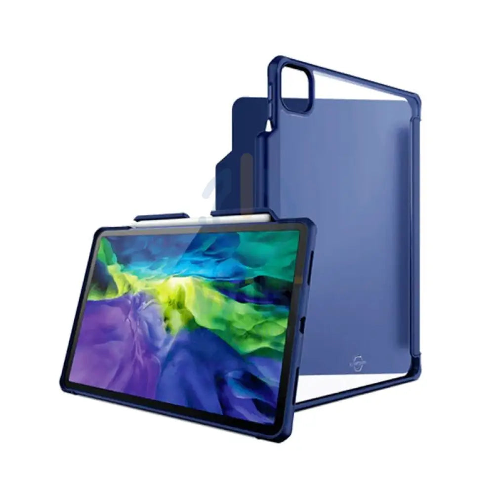 Itskins Hybrid Solid Folio Case - Apple iPad Pro 11-inch / Navy Blue Accessories > Mobiles & Tablets > Tablets > Covers
