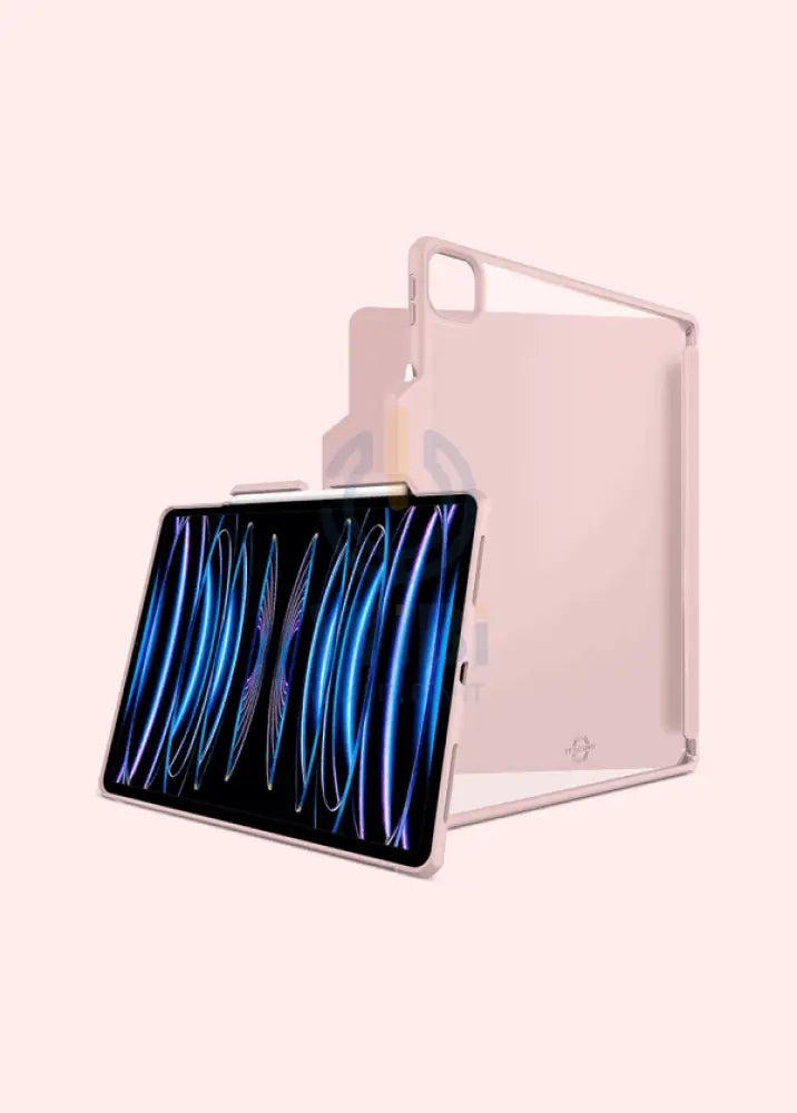 Itskins Hybrid Solid Folio Case - Apple iPad Pro 11-inch / Pink Accessories > Mobiles & Tablets > Tablets > Covers &