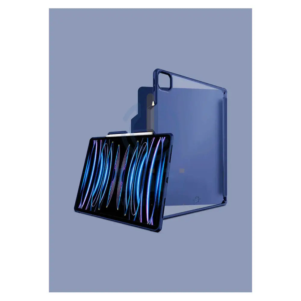 Itskins Hybrid Solid Folio Case - Apple iPad Pro 12.9-inch / Navy Blue Accessories > Mobiles & Tablets > Tablets