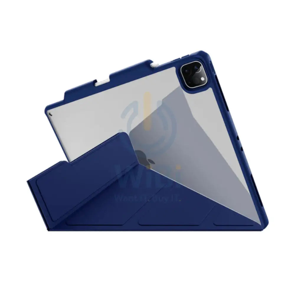 Itskins Hybrid Solid Folio Case - Apple iPad Pro 12.9-inch / Navy Blue Accessories > Mobiles & Tablets > Tablets