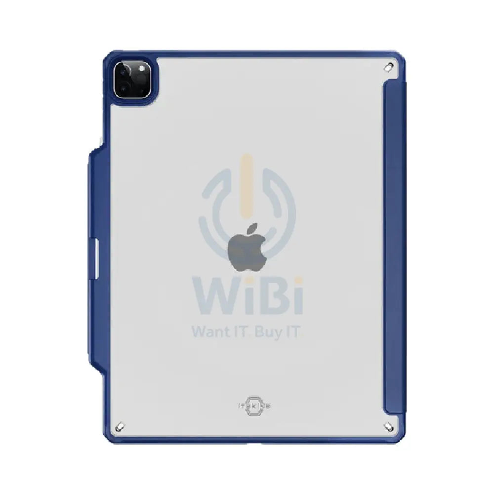 Itskins Hybrid Solid Folio Case - Apple iPad Pro 12.9-inch / Navy Blue Accessories > Mobiles & Tablets > Tablets
