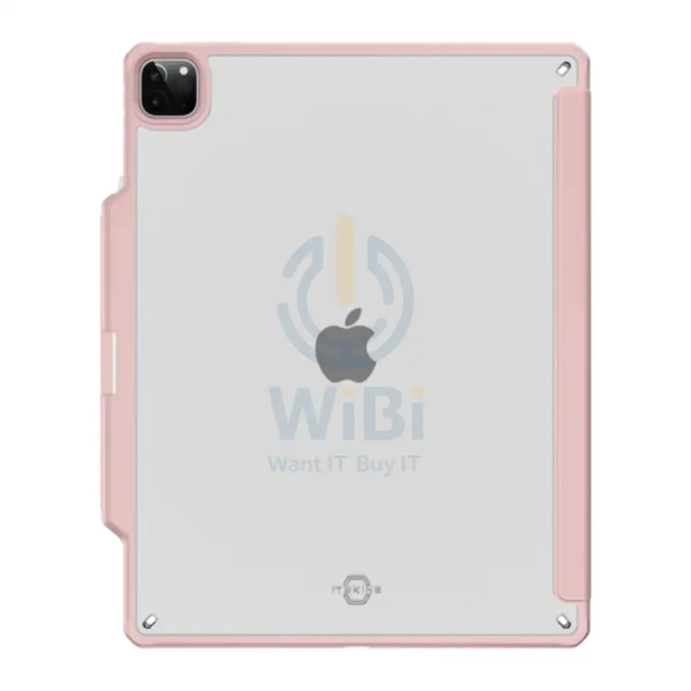 Itskins Hybrid Solid Folio Case - Apple iPad Pro 12.9-inch / Pink Accessories > Mobiles & Tablets > Tablets > Offer Zone
