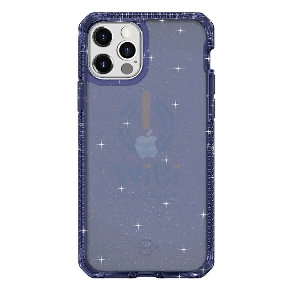 Itskins Hybrid Spark Case - Apple iPhone 12 & 12 Pro / Deep Blue Accessories > Mobiles & Tablets