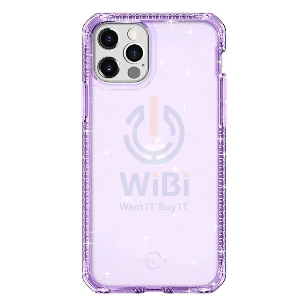 Itskins Hybrid Spark Case - Apple iPhone 12 & 12 Pro / Light Purple Accessories > Mobiles & Tablets