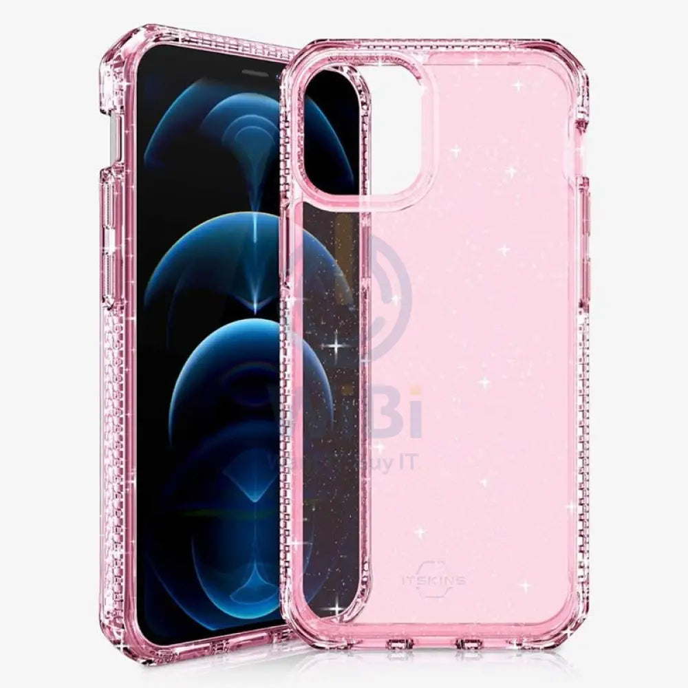 Itskins Hybrid Spark Case - Apple iPhone 12 & 12 Pro / Pink Accessories > Mobiles & Tablets