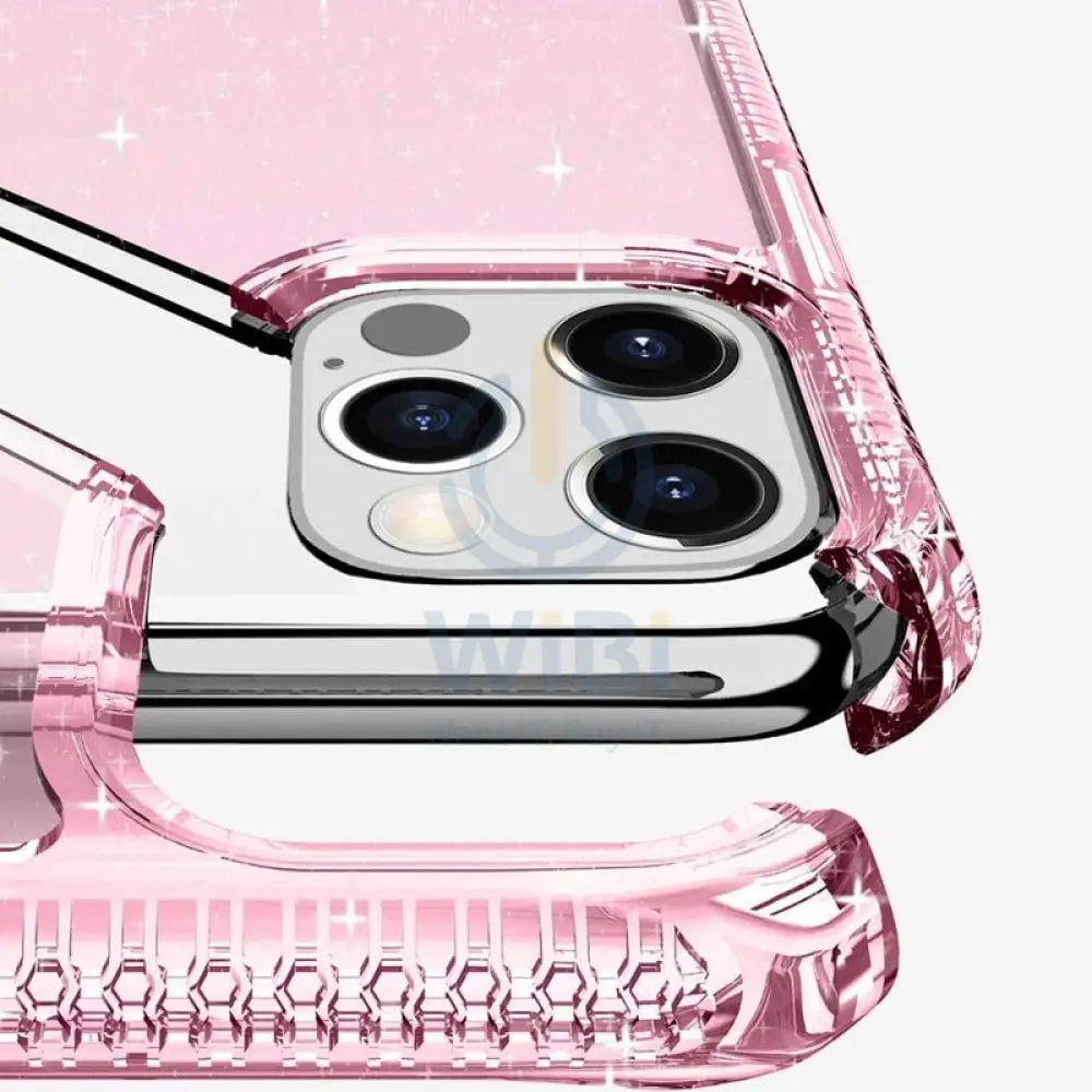 Itskins Hybrid Spark Case - Apple iPhone 12 & 12 Pro / Pink Accessories > Mobiles & Tablets