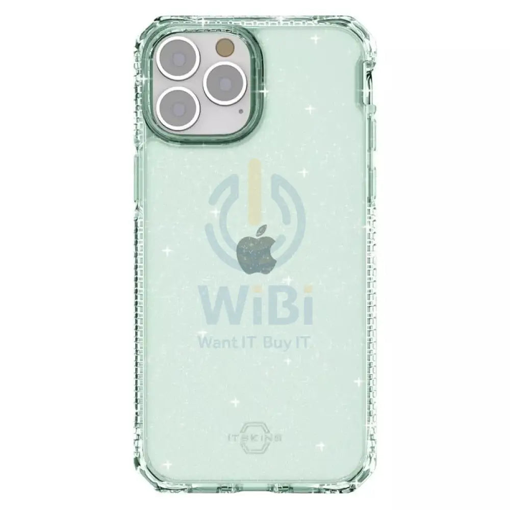 Itskins Hybrid Spark Case - Apple iPhone 13 Pro / Light Green Accessories > Mobiles & Tablets