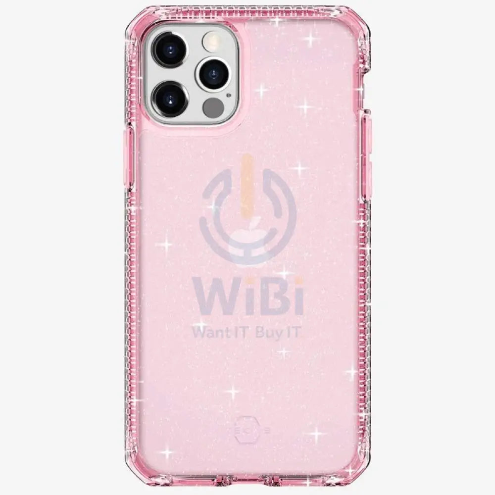 Itskins Hybrid Spark Case - Apple iPhone 13 Pro Max / Pink Accessories > Mobiles & Tablets