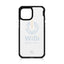 Itskins Hybrid Tek Case - 3M Drop Safe / iPhone 13 Pro / Black And Transparent
