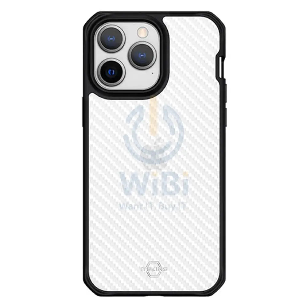 Itskins Hybrid Tek Case - Apple iPhone 14 Pro Max / Black And Transparent Accessories > Mobiles & Tablets
