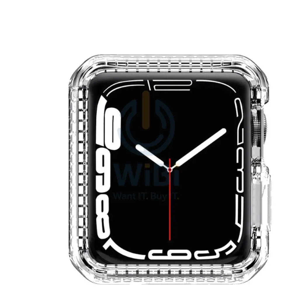 Itskins Spectrum Clear Combo Belt And Case Set - 41mm / Apple Watch 7 / SE / 6 / 5 / 4 / Transparent Accessories >