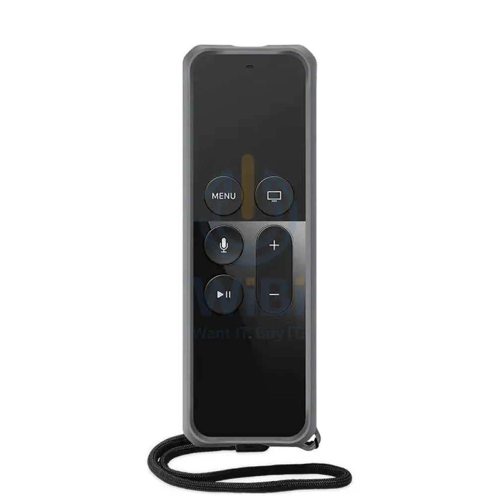 Itskins Spectrum Frost Case - Apple TV 4K Remote Control / Black Accessories > Mobiles & Tablets