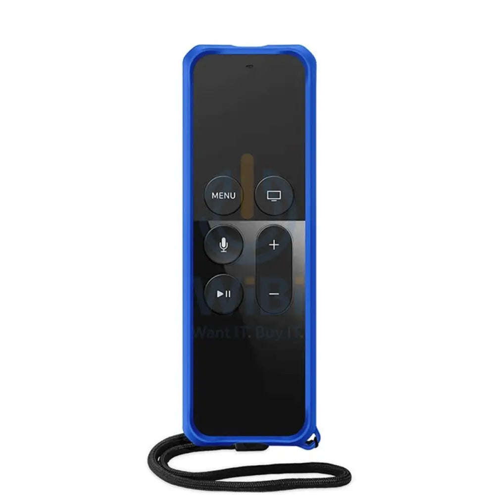 Itskins Spectrum Solid Case - Apple TV 4K Remote Control / Blue Accessories > Mobiles & Tablets