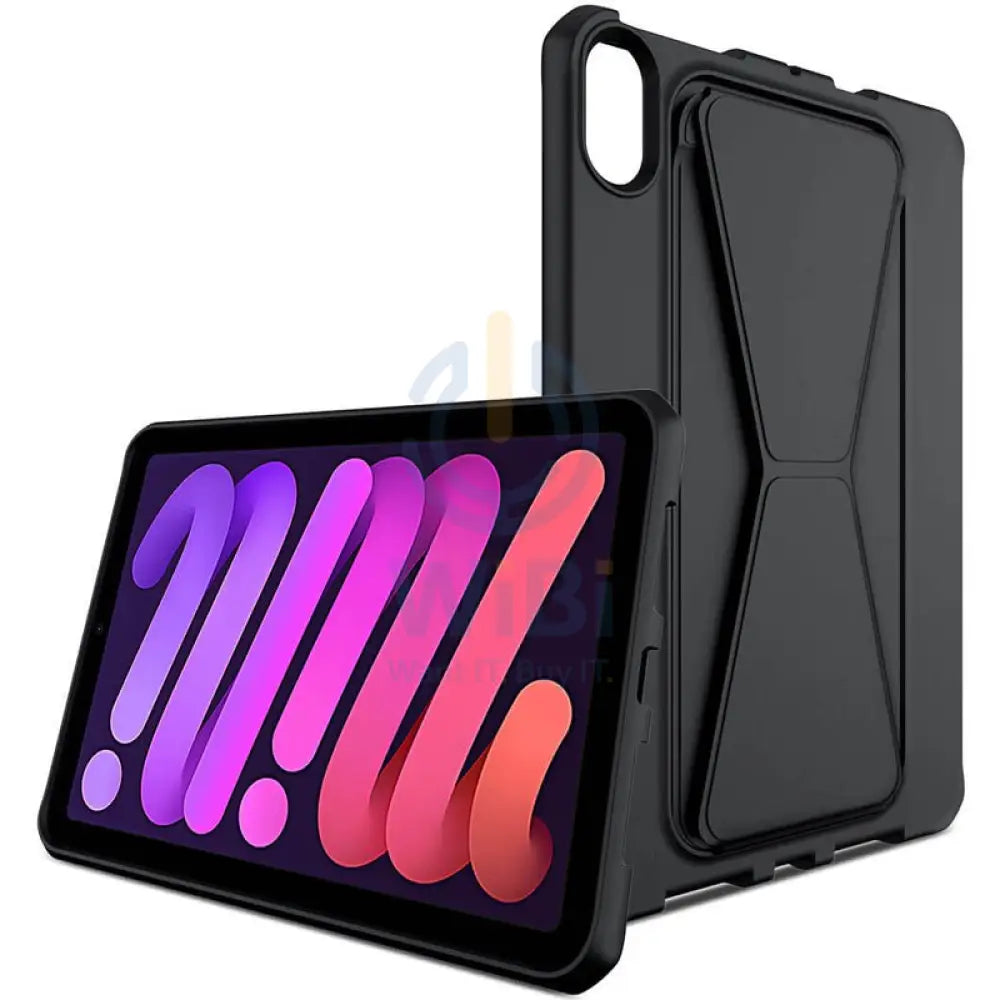 Itskins Spectrum Stand Case - Apple iPad Mini 6 / Black Accessories > Mobiles & Tablets > Offer Zone
