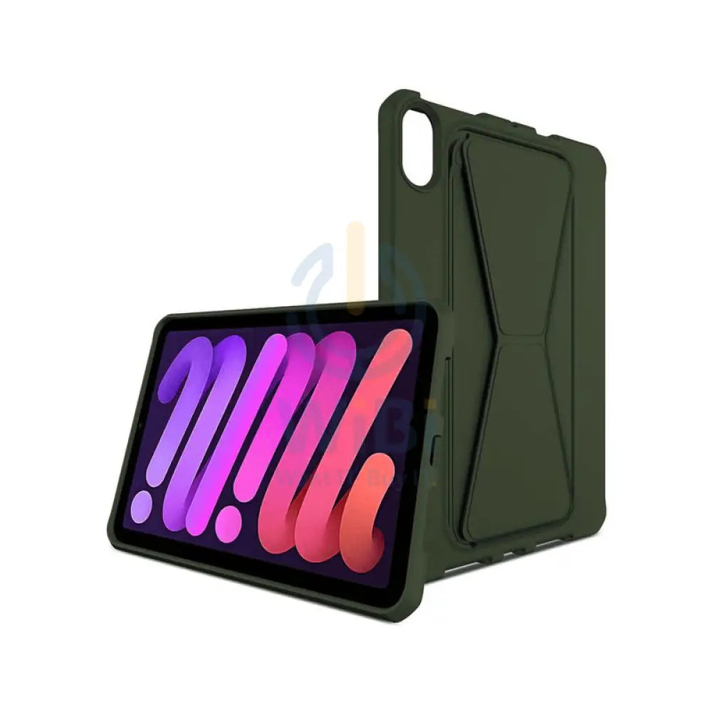 Itskins Spectrum Stand Case - Apple iPad Mini 6 / Olive Green Accessories > Mobiles & Tablets